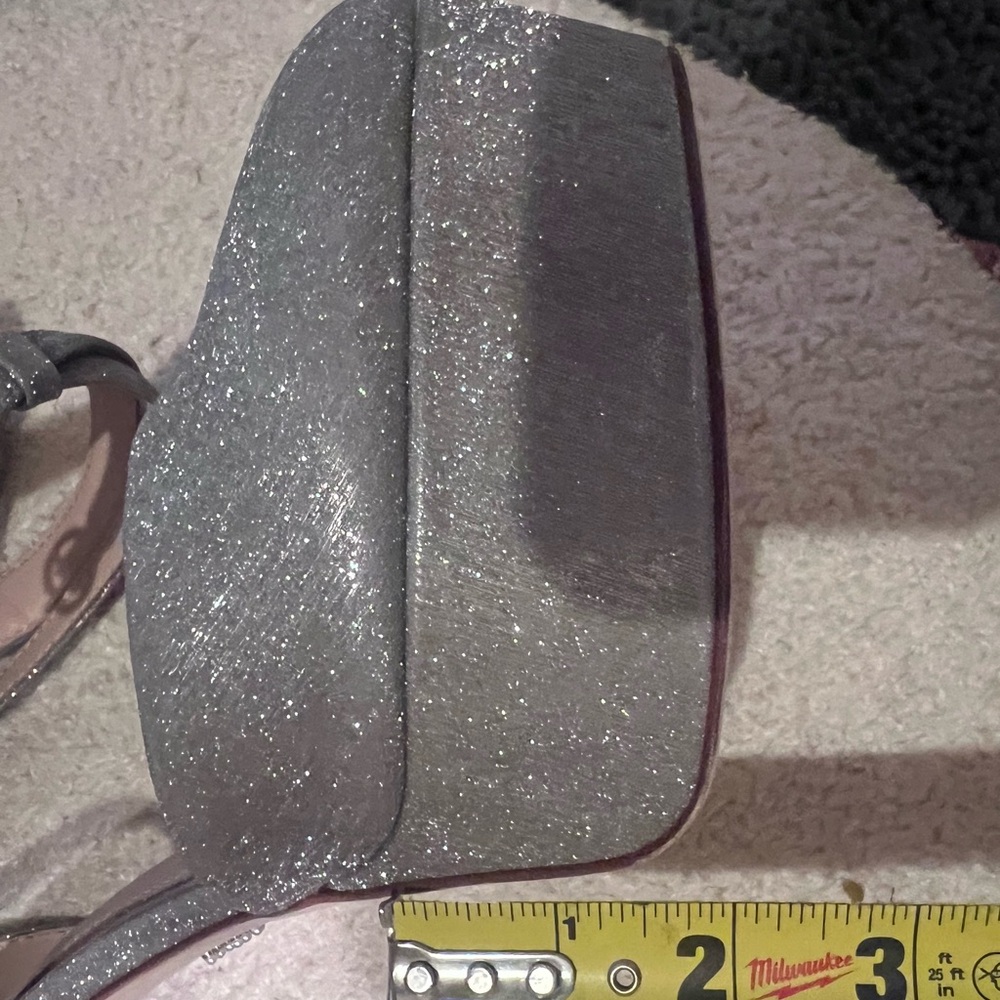 ANTONIO MELANI Silver Platform Heels - Picture 8 of 8